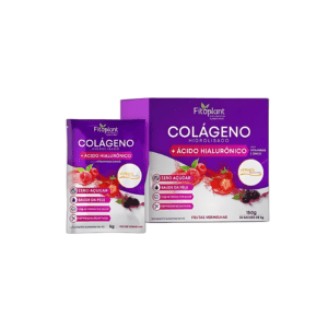 Colágeno Hidrolisado + Ácido Hialurônico 30 Sch De 5G - Fitoplant