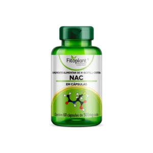 Nac 500mg 60 Cáps - Fitoplant