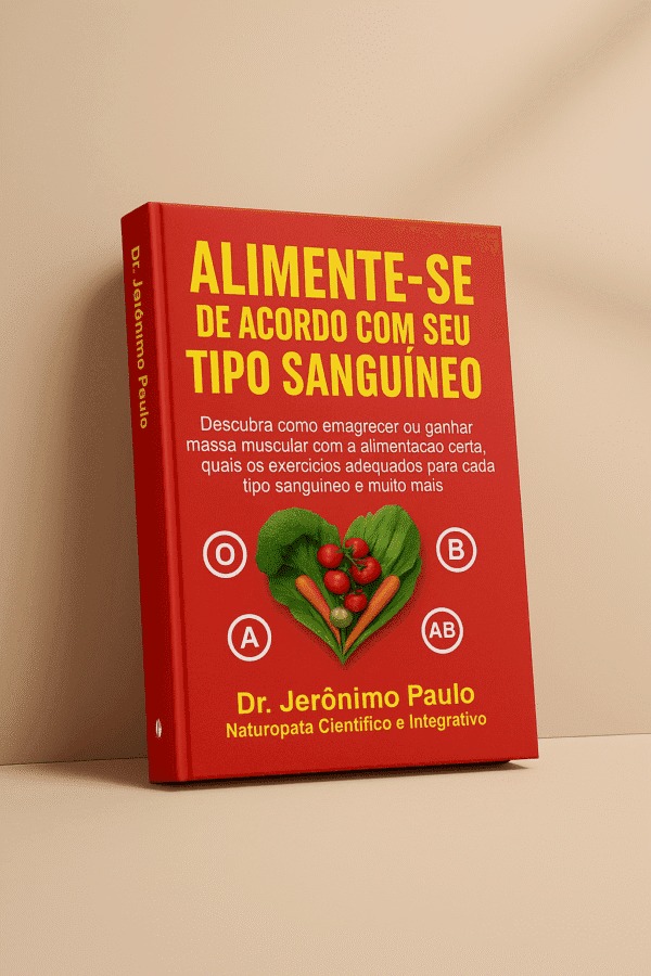 E-book Alimente-se de Acordo com seu Tipo Sanguínio